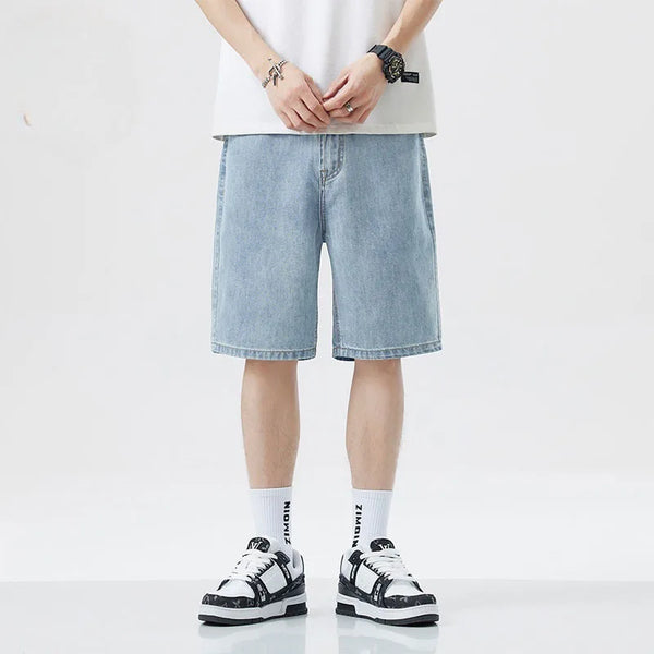 Casual Vintage Denim Jorts