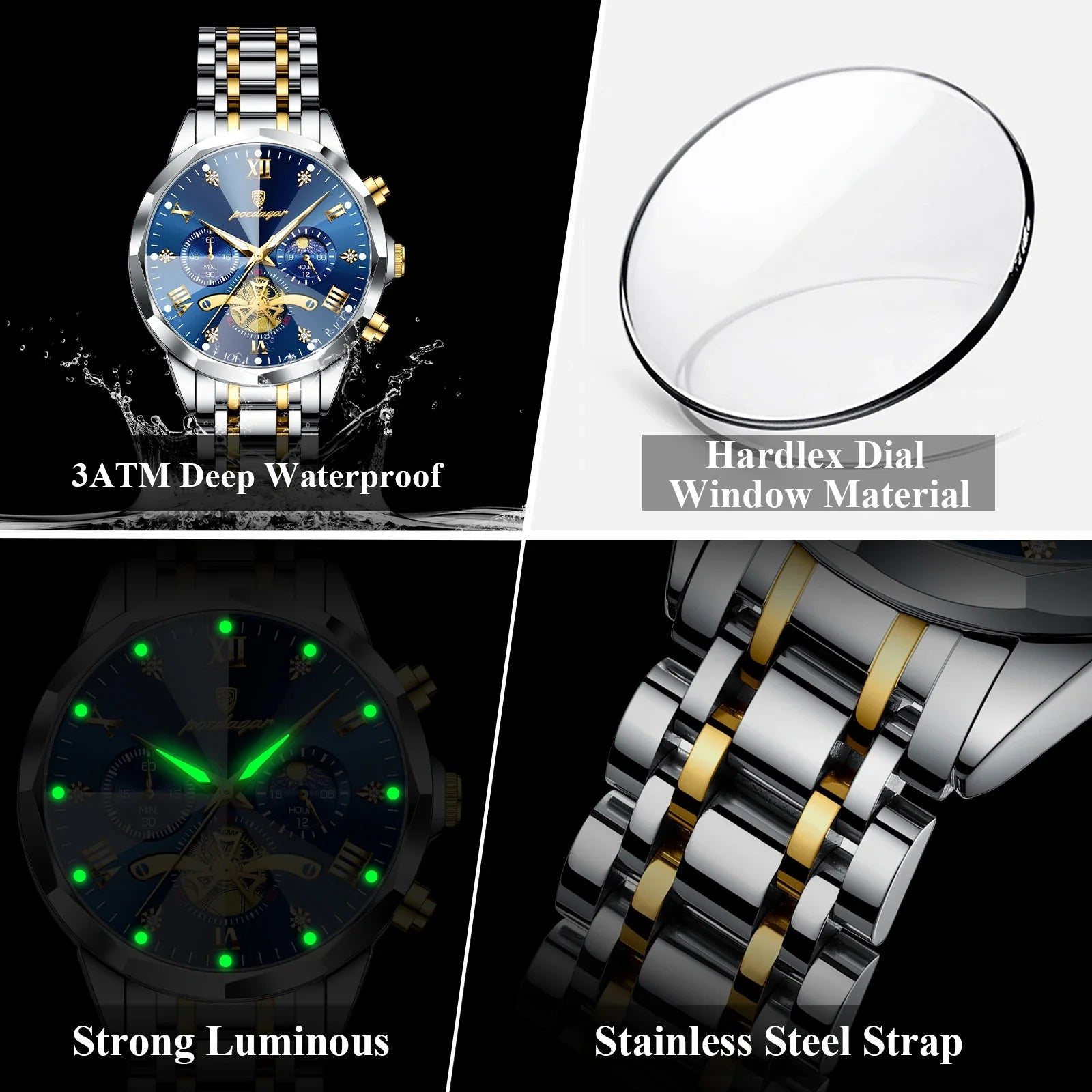 Luxury Men's Wristwatch