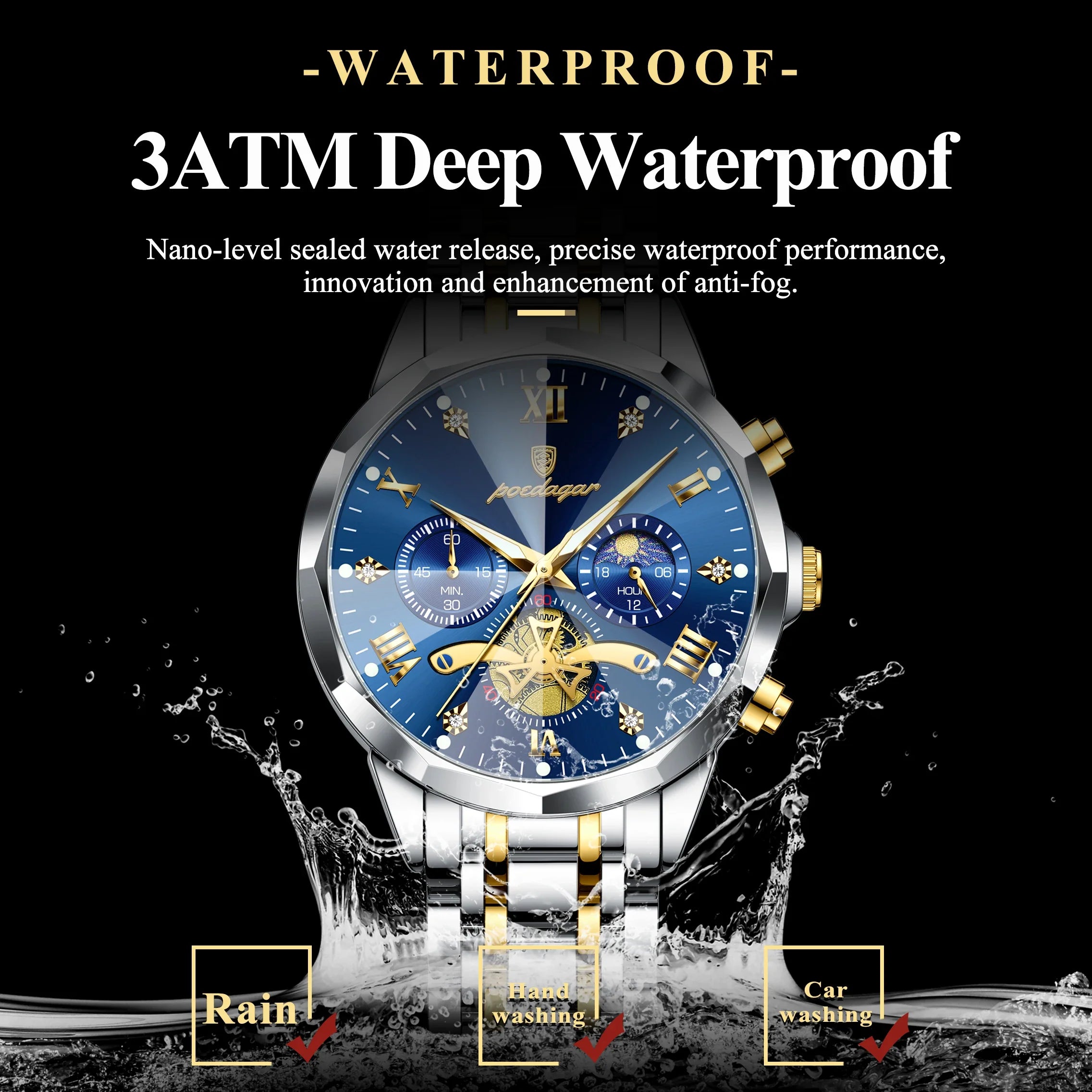 Luxury Men's Wristwatch