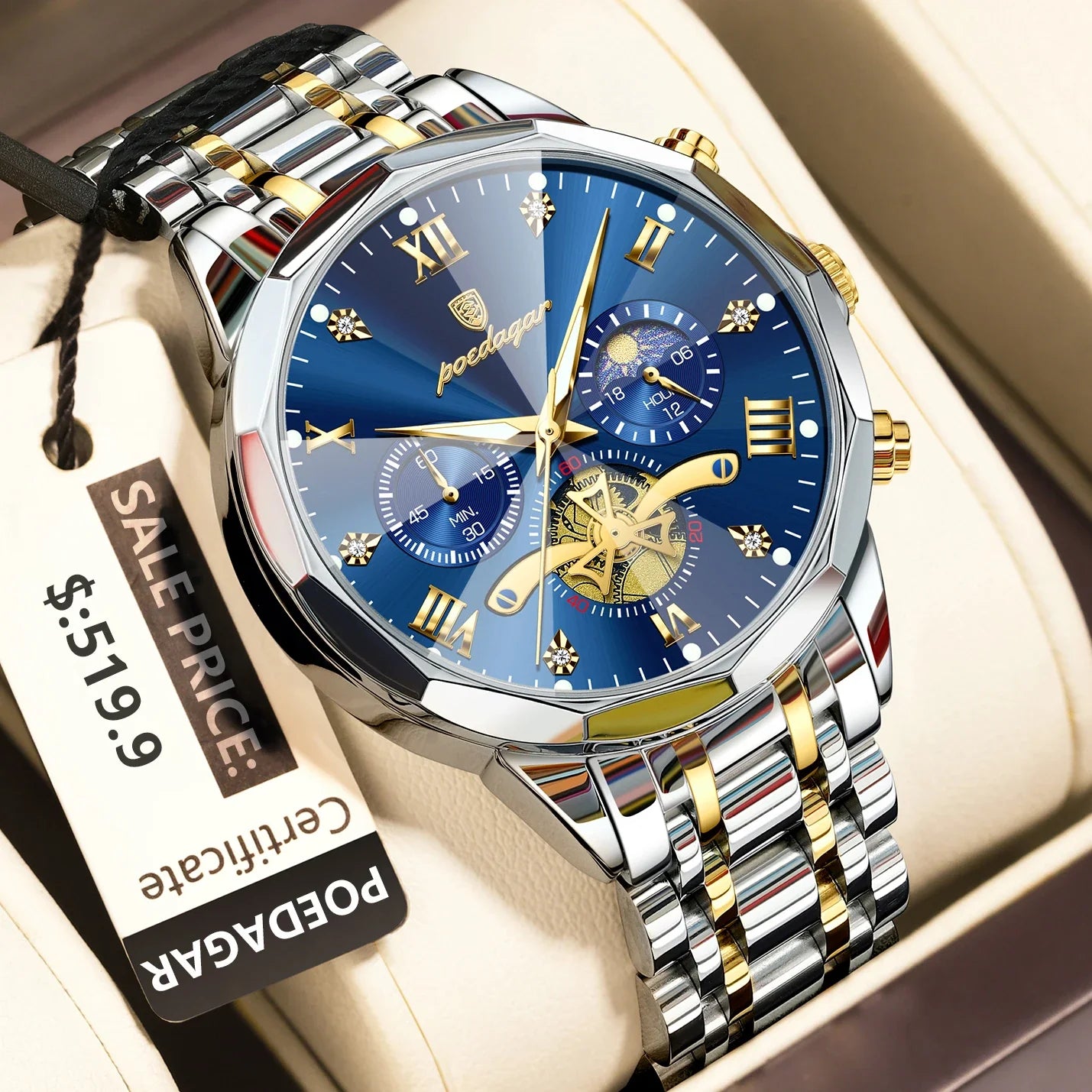 Luxury Men's Wristwatch