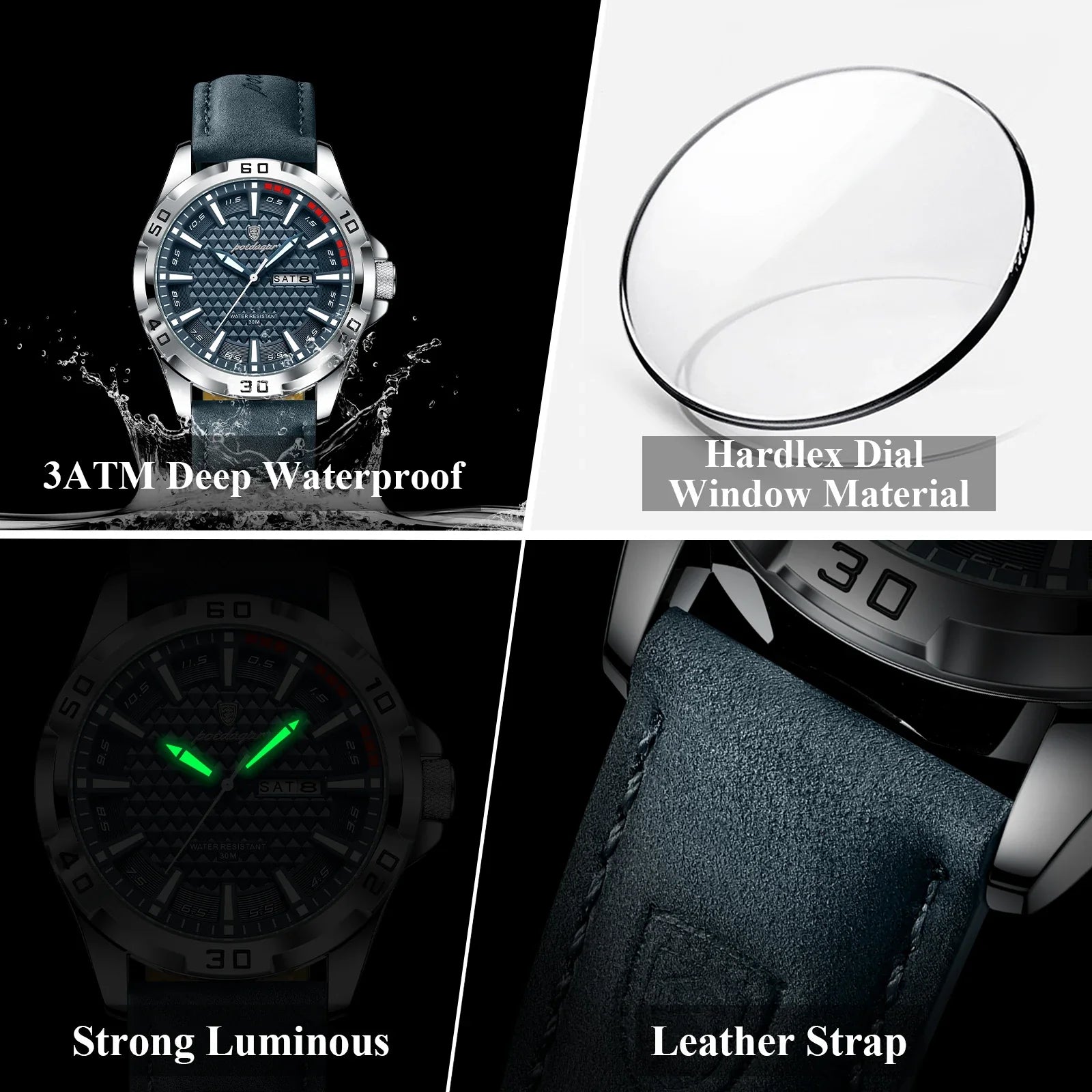 Luxury Men's Waterproof Watch