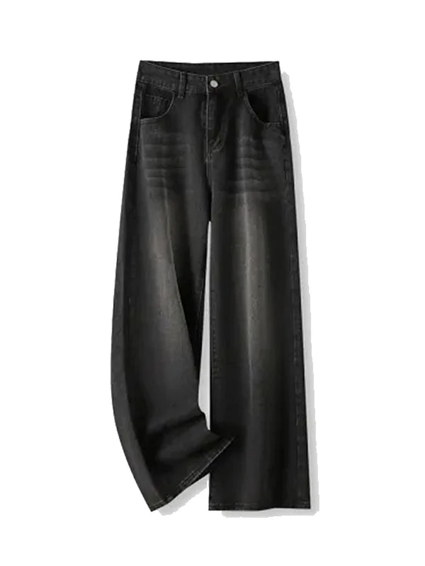 Vintage Style High Waist Jeans