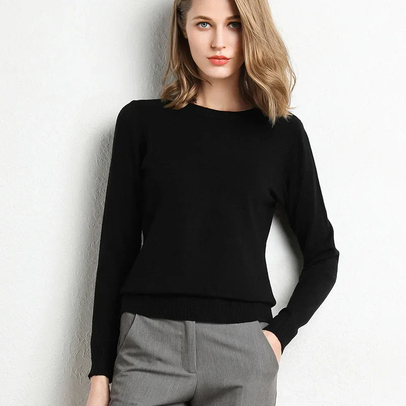 Cozy Cashmere Blend Sweater